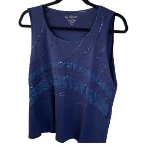 Chico’s Women’s Navy Tank